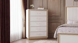 Lolo Queen Bed - Gold