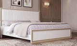 Lolo Queen Bed - Gold