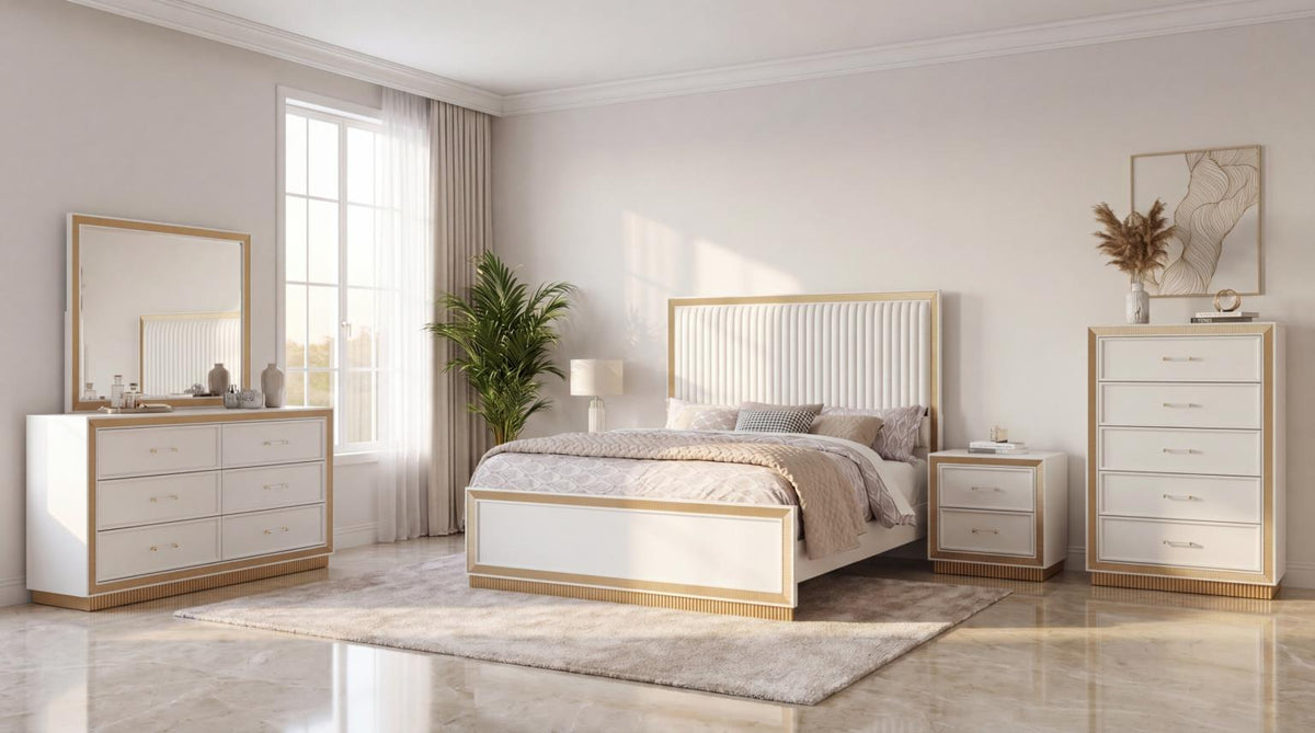 Lolo Nightstand | Gold