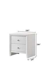 EVAN NIGHT STAND WHITE