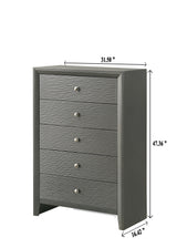 DENKER CHEST GUN METAL