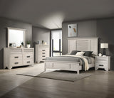 Sarter White Queen Bed