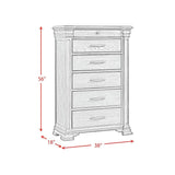 Amelio Nightstand - Antique White