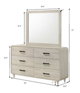 NYOMI DRESSER - WHITE