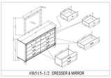 Emma Dresser - Silver