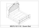 Arizona Queen Bed