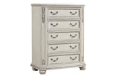 Arizona Beige 5-Piece (Queen Bed, Dresser, Mirror, Nightstand, Chest)