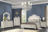 Arizona Beige 3-Piece (Queen Bed, Dresser, Mirror)