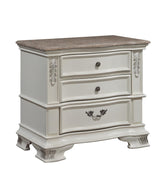 Austin King Bed - Creme