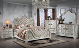 Austin Queen Bed - Creme