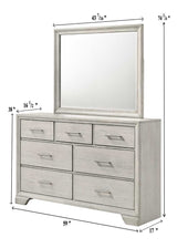 JAYMES DRESSER WHITE MIST