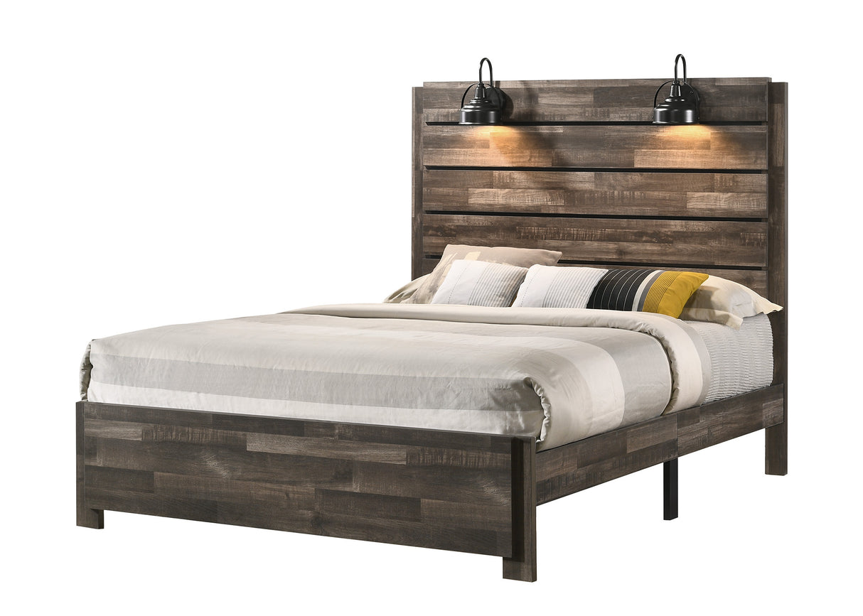 CARTER QUEEN PLATFORM BED IN 1 BOX