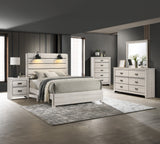 CARTER QN PLATFORM BED 1 BOX WHITE