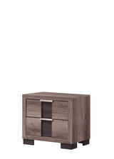 RANGLEY NIGHT STAND-GREY/BROWN