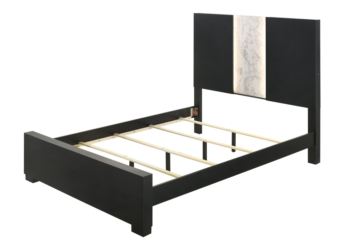 Rangley Black King Bed