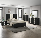 Rangley Black King Bed