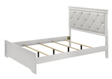 Amalia White Twin Bed