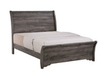 Coralee Grey Queen Bed