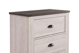 CORALEE NIGHT STAND CHALK/GREY