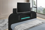 B845 Queen Bed - Black
