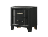 CHARLIE NIGHT STAND-CHARCOAL