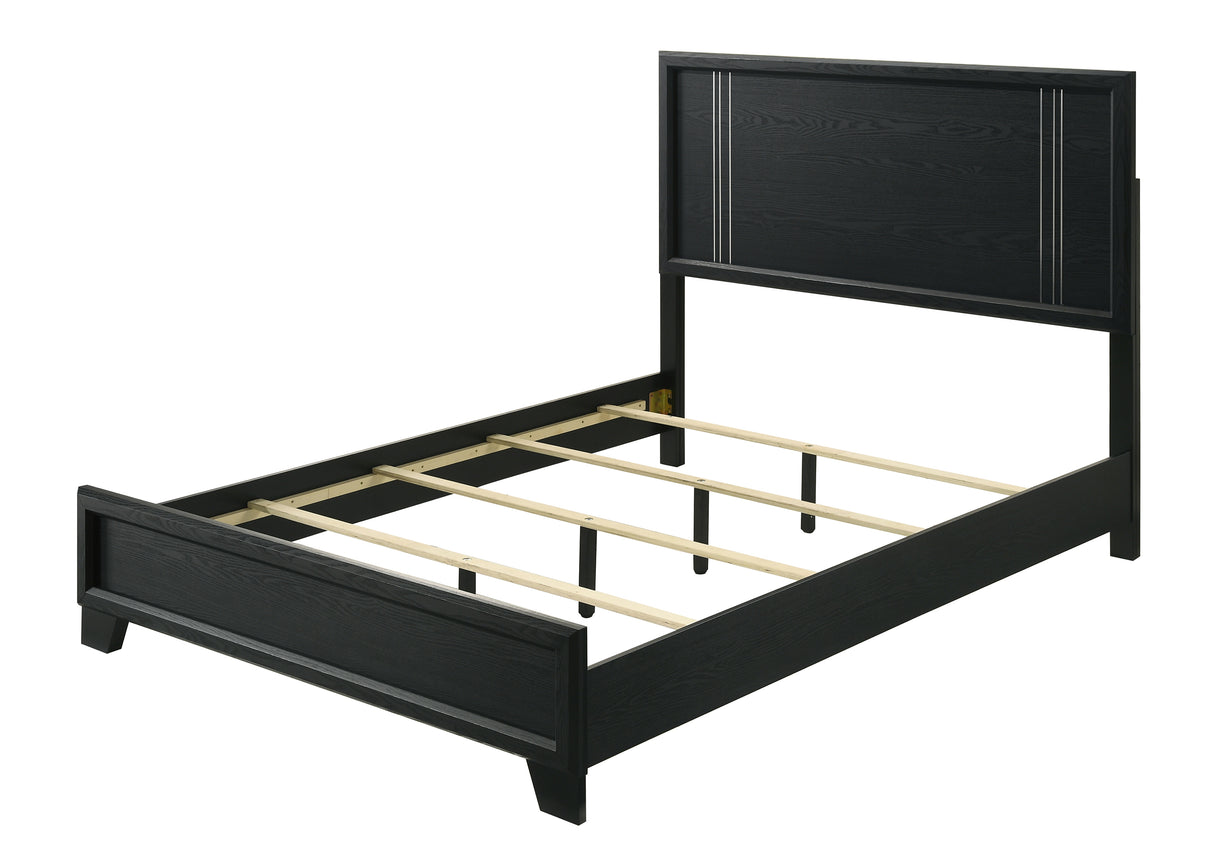 Charlie Charcoal King Bed