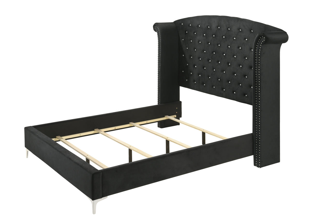 Lucinda Black King Bed