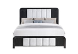 Beckett White/Black King Bed