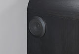 Beckett White/Black Nightstand with LED, Cooler and Speaker
