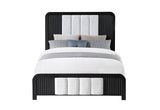 Beckett White/Black Queen Bed