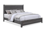 Mara Gray 4-Piece (Queen Bed, Dresser, Mirror, Nightstand)