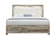 Callie Brown King Bed with Storage