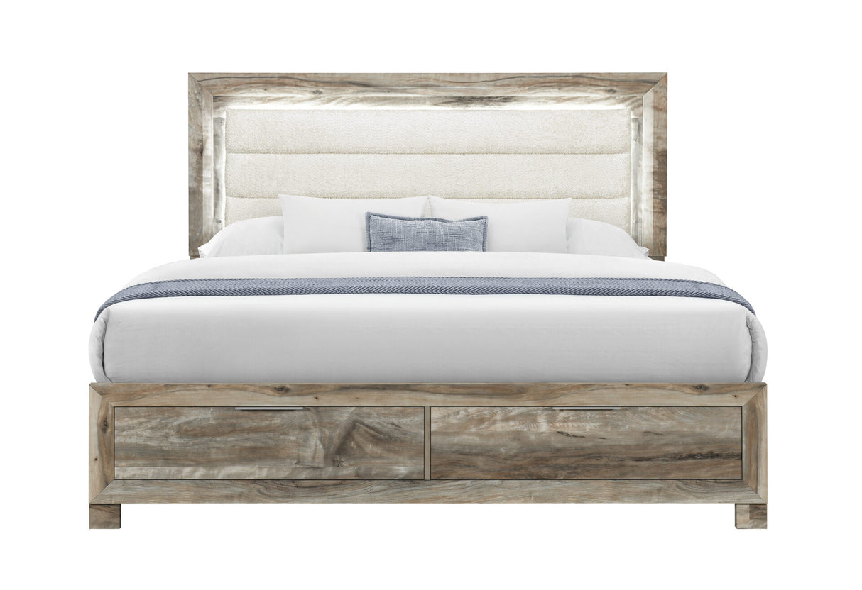 Callie Brown Full Bed with Storage