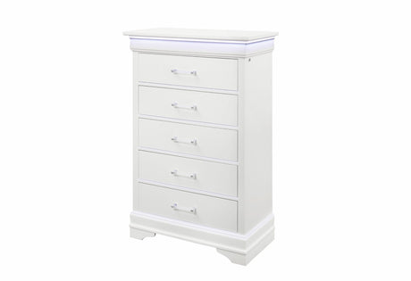 Charlie White Chest with LED