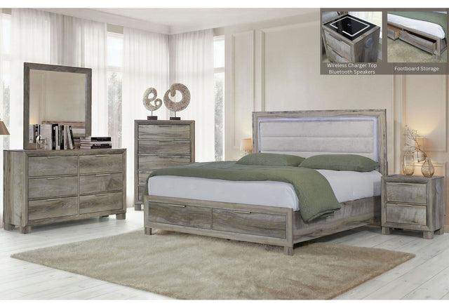 Callie Brown King Bed Group