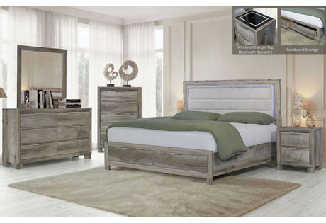 Callie Brown Queen Bed Group