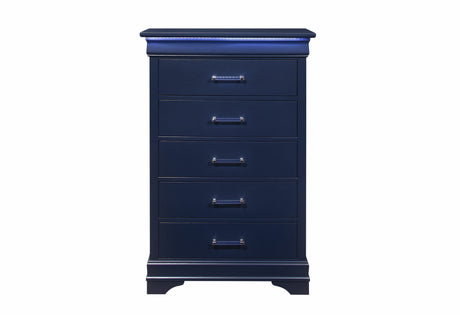 Charlie Blue Chest with LED