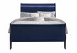 Charlie Blue Full Bed with LED