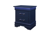 Charlie Blue Twin Bed, Dresser, Mirror, & Nightstand