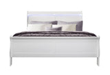 Charlie White King Bed Group with LED