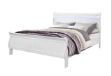 Charlie White King Bed Group with LED