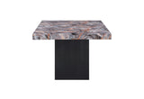 D02 Lava/Black Dining Table