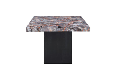D02 Lava/Black Dining Table