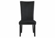 D03 Black Velvet Dining Chair