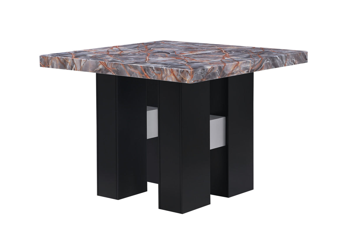 D04 Lava/Black Bar Table
