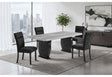 D2502 Dining Table and 8 Dining Chairs