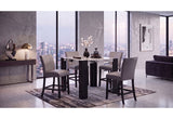 D2538 Panda Bar Table and 4 D2538 Grey Bar Stools
