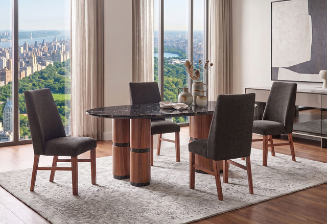 D2571 Dining Table and 6 D2571 Dining Chairs
