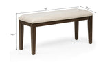 Bruno Brown Rectangle Dining Set