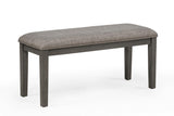 Bruno Grey Reclining Dining Set - Grey